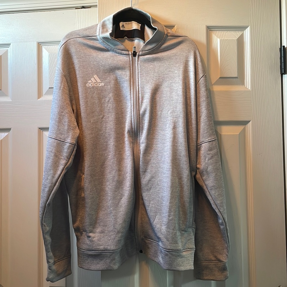 Adidas athletic jacket | Gray | XL| MENS| Gently Worn